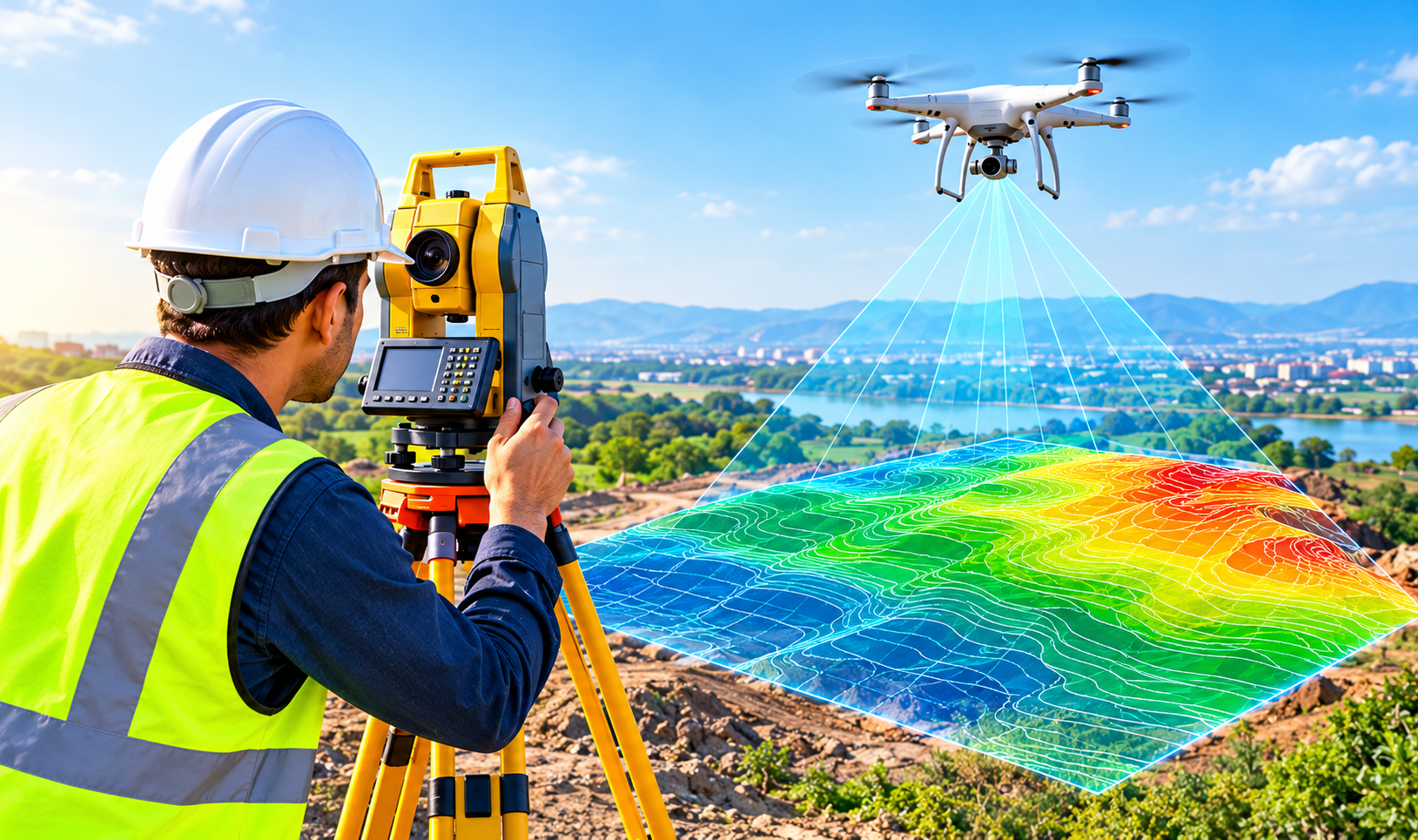 Professional land surveying and construction